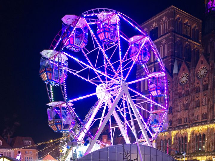 Riesenrad auf dem Neuen Markt