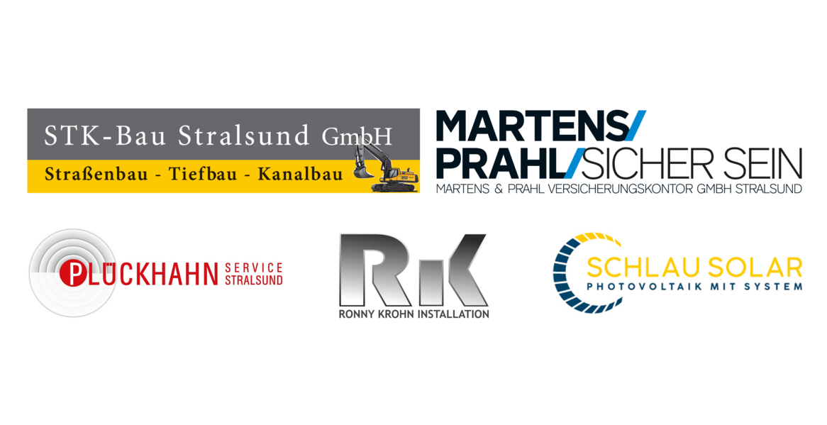 Viele regionale Partner unterstützen den Stralsunder Weihnachtsmarkt.